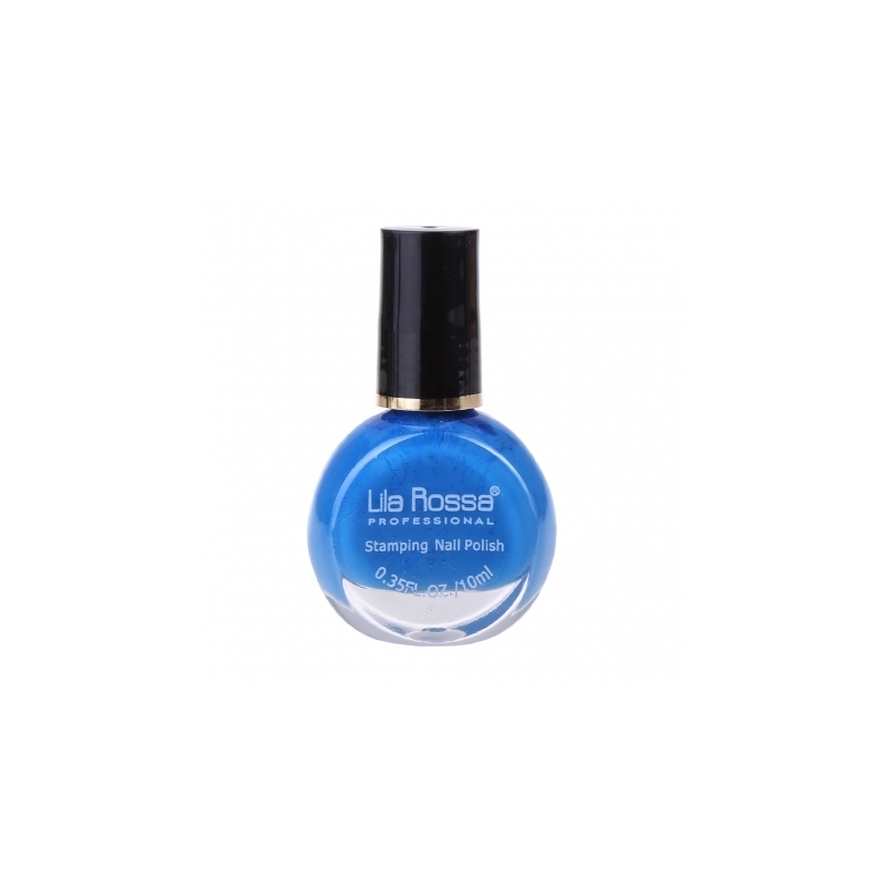Oja Stampila Lila Rossa 10 Ml Albastru 02 - 1