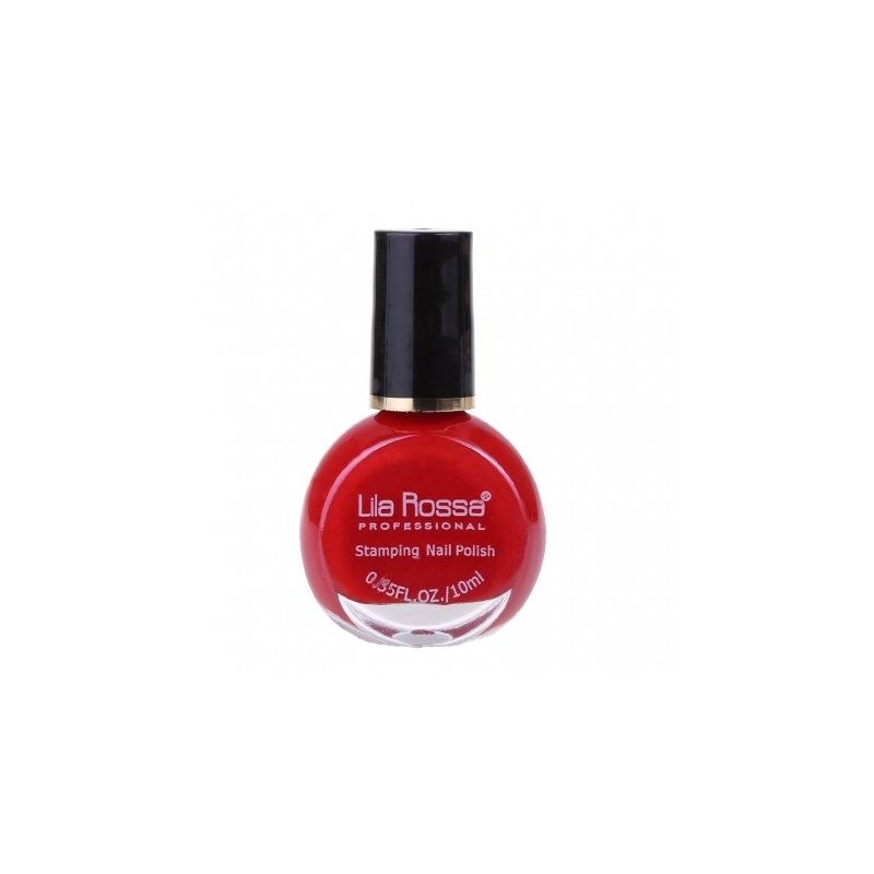 Oja Stampila Lila Rossa 10 Ml Rosu 01 - 1