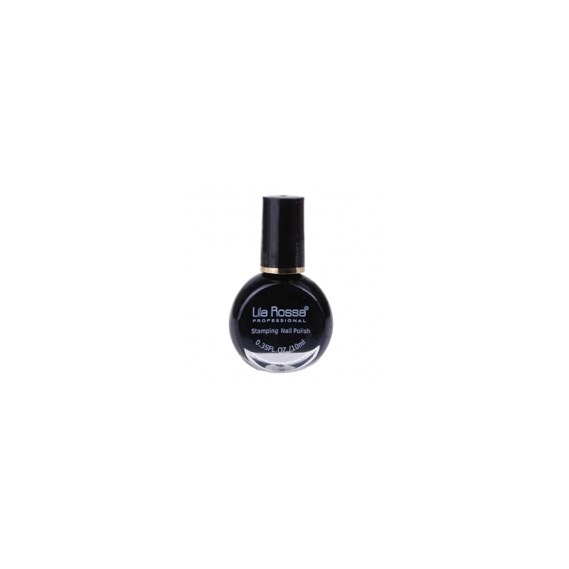 Oja Stampila Lila Rossa 10 Ml Negru 04 - 1