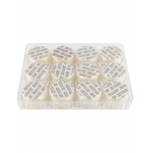 Pigment Pudra Unghii cu Efect de Oglinda 12buc Silver G501s - 1