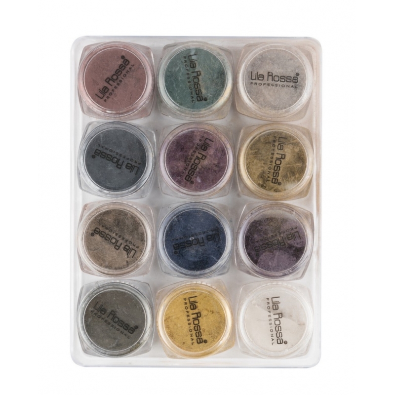 Pudra Unghii Cat Eyes 12pcs G1203 - 1
