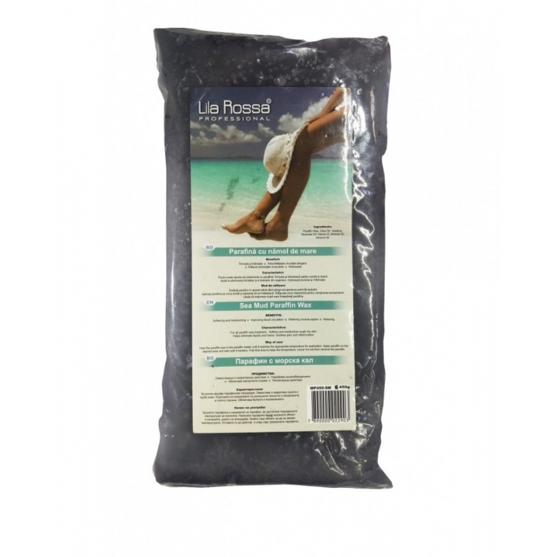 Parafina cu Namol de Mare Lila Rossa Professional 450 G - 1