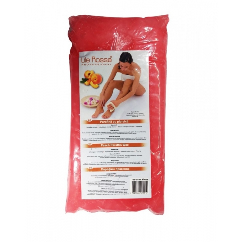 Parafina cu Piersici Lila Rossa Professional 450 G - 1