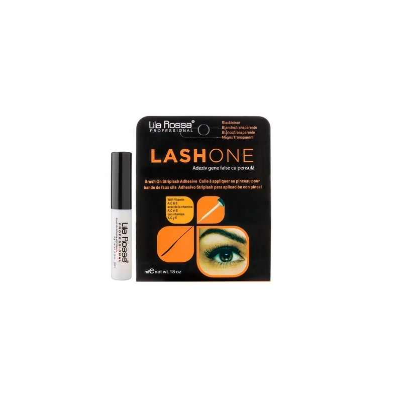 Adeziv Gene False cu Pensula Lash One-alb - 1