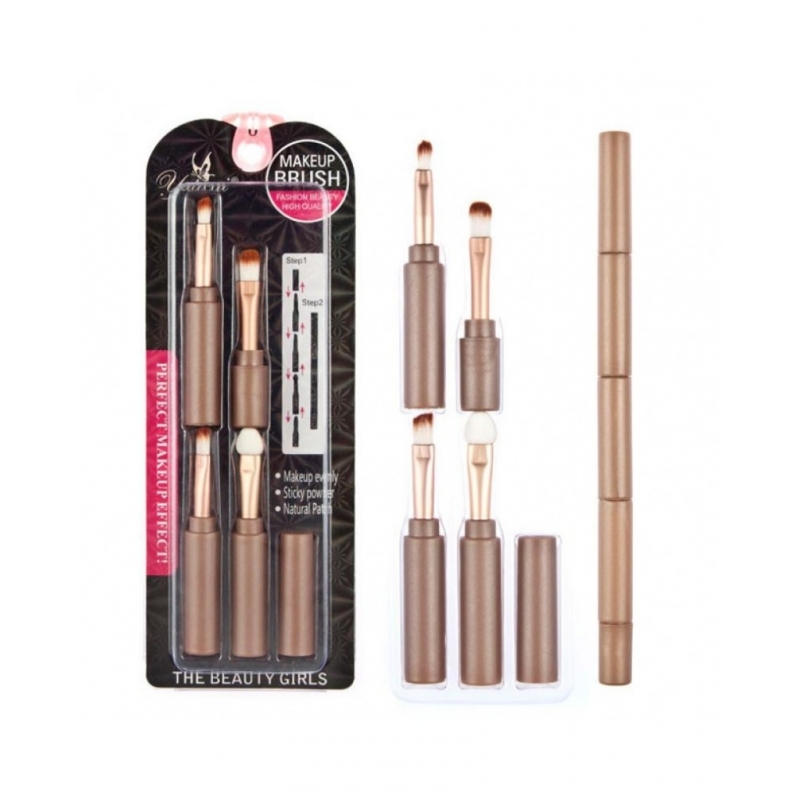 Pensula Make Up cu 4 Capete - 1