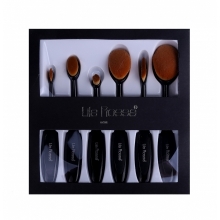 Pensule Make-up Lila Rossa Tip Perie Set 6 - 1