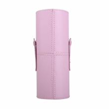 Suport Pentru Pensule Make-up 18 X 7 Cm Roz - 1