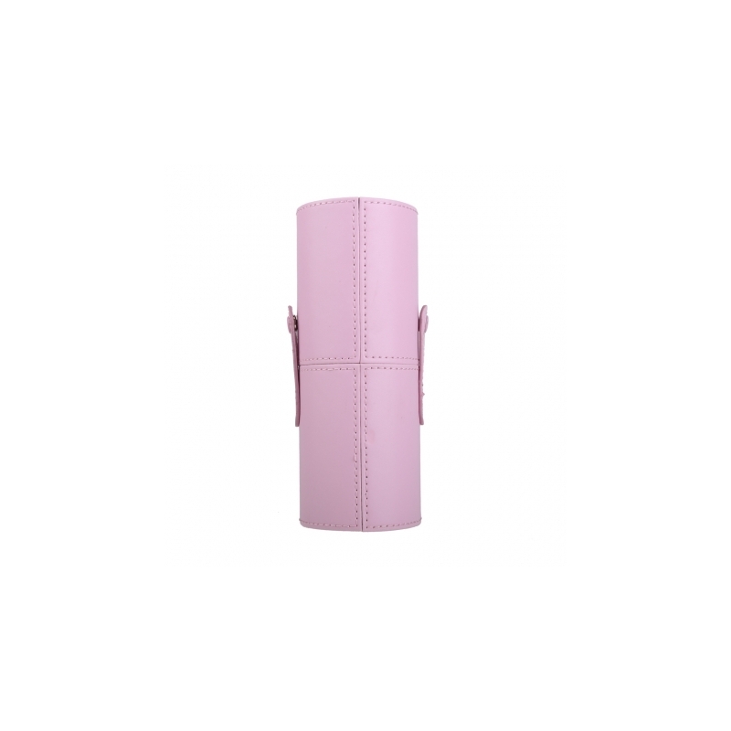 Suport Pentru Pensule Make-up 18 X 7 Cm Roz - 1