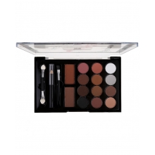 Fard Make Up 12+2 Culori +2 creioane + Aplicator CE007 - 1