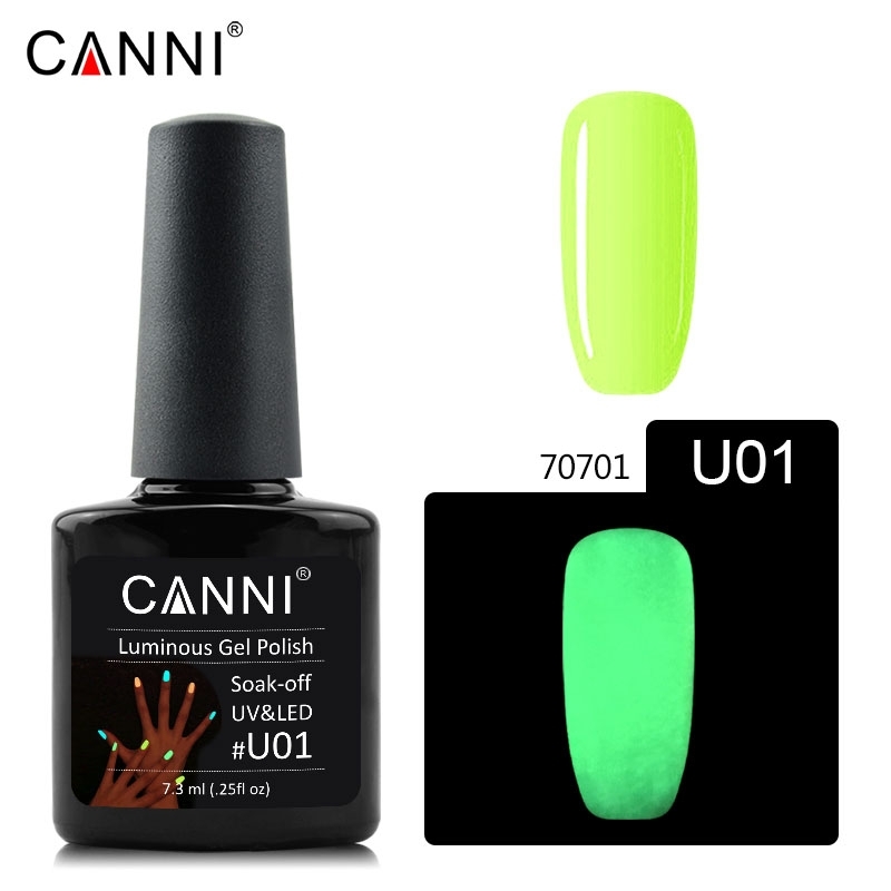 Oja Semipermanenta CANNI glow in the dark 01