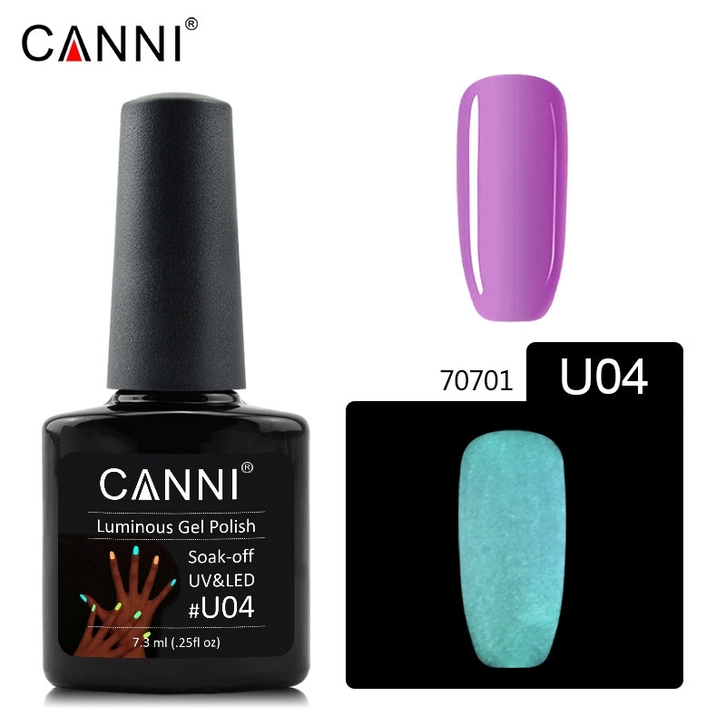 Oja Semipermanenta CANNI glow in the dark 04
