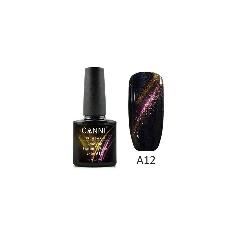 Oja Semipermanenta Canni 3D Cat Eye A12