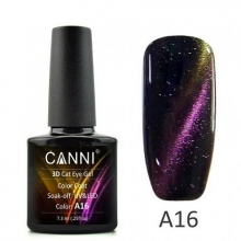 Oja Semipermanenta Canni 3D Cat Eye A16 - 1