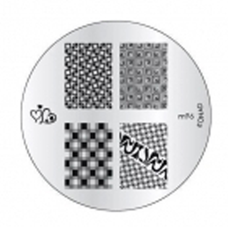 Matrita Metalica Pentru Stampile Unghii Konad M96 - 1