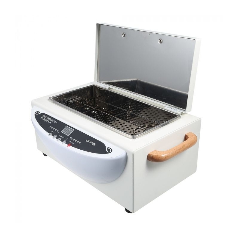 Sterilizator pupinel profesional cu aer cald 250 grade, afisaj electronic