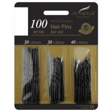 Ace coc 100 set Oranjollie negre 45/50/65 mm - 1