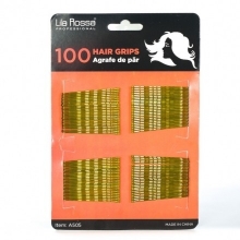 Agrafe de par blonde Lila Rossa Professional 100 buc - 1