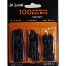 Ace coc negre Lila Rossa Professional 100 buc - 1