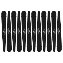 Clips coafor negru silicon set12 - 1