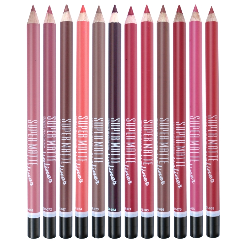 Creion buze color matte MN set 12 - 1