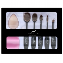 Kit pensule fond de ten +aplicator+curatator pensule - 1