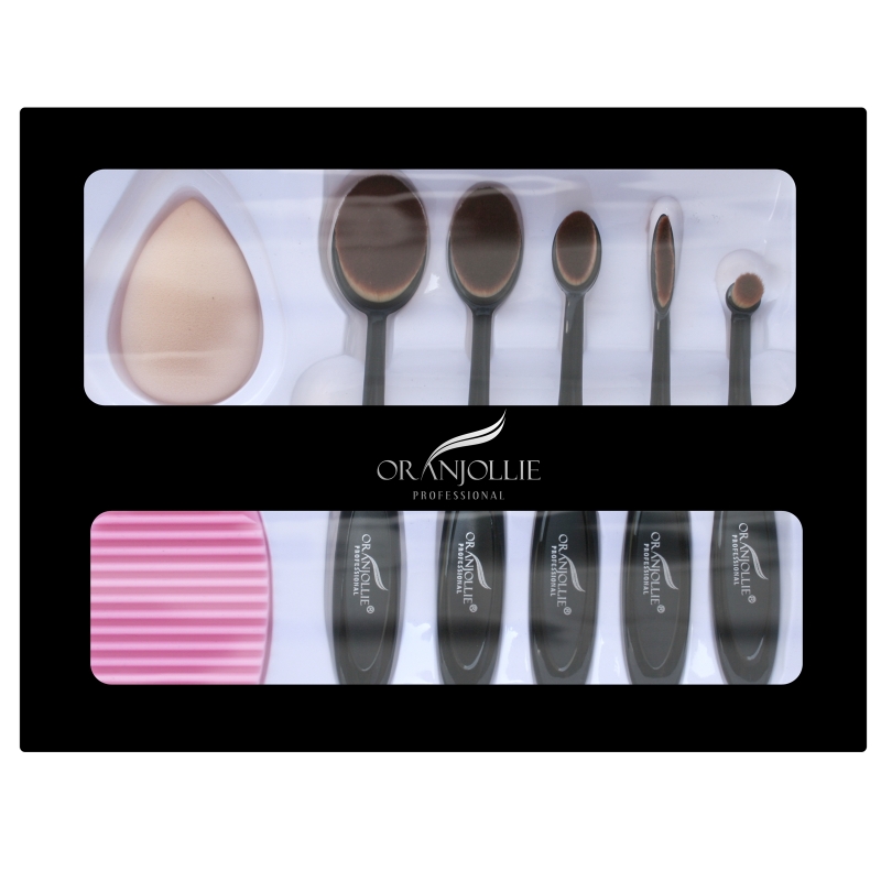 Kit pensule fond de ten +aplicator+curatator pensule - 1