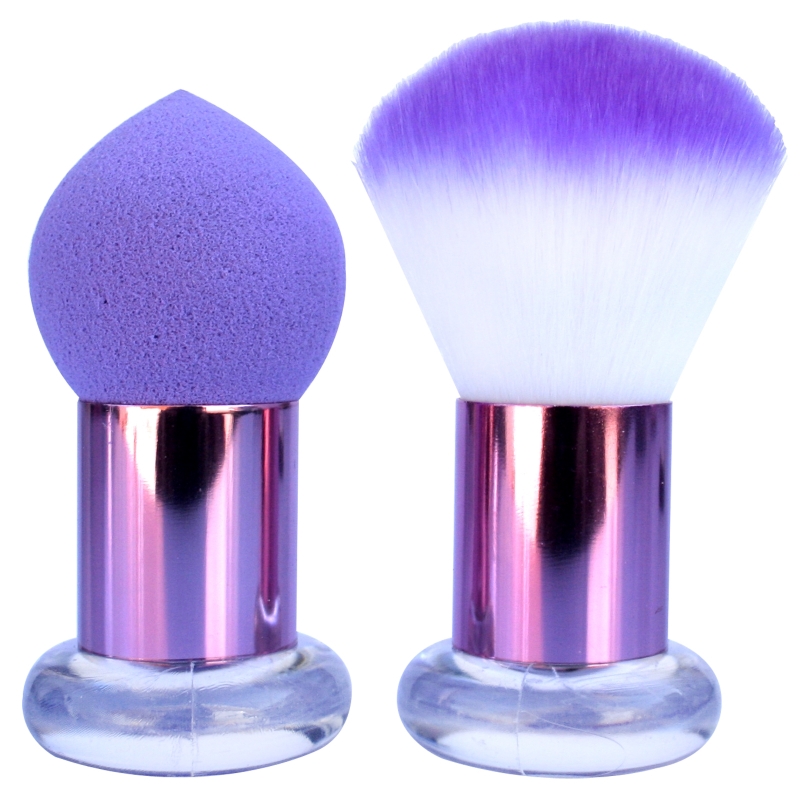 Kit pensula blush + aplicator fond de ten - 1