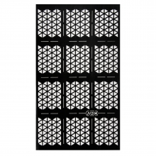 Sablon pentru unghii 3D JV204 - 1