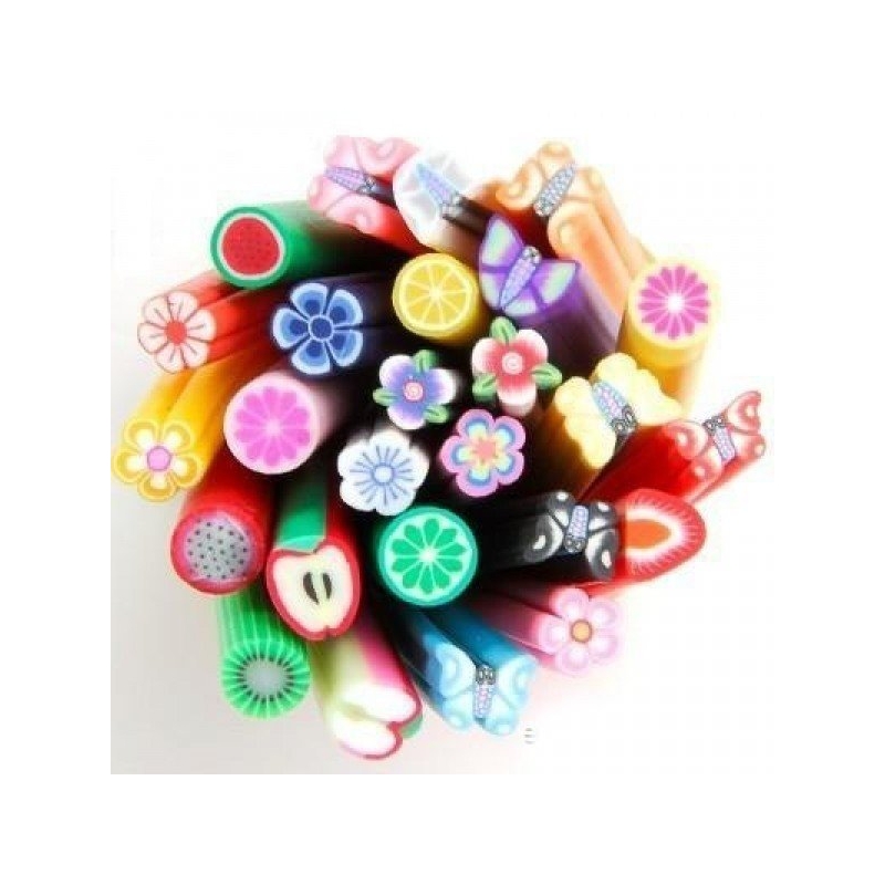 Betisoare Fimo pentru Unghii - 50 buc - 1