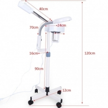 Vapozon cu Lupa cosmetica Led 2in1