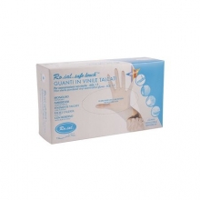 Manusi vinil cu pudra Roial  100PCS-marime M