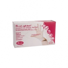 Manusi vinil cu pudra Roial 100PCS-marime S