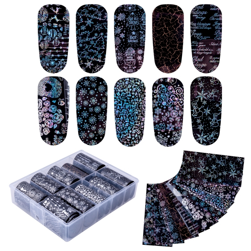 Folie de transfer set 10 Winter Collection 17
