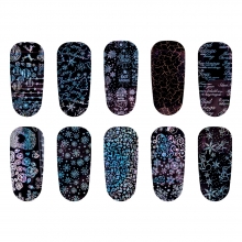 Folie de transfer set 10 Winter Collection 17
