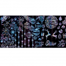 Folie de transfer set 10 Winter Collection 17