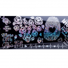 Folie de transfer set 10 Winter Collection 17