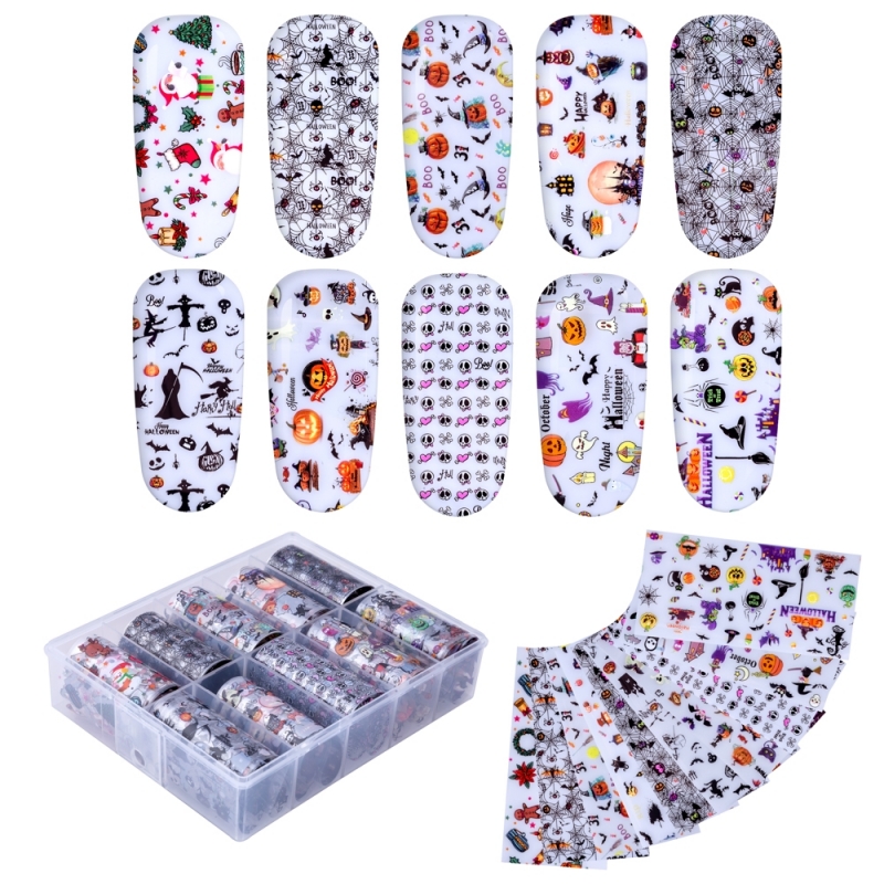 Folie de transfer set 10 Trick or Treat Collection 16