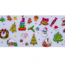 Folie de transfer set 10 Santa's Collection 15