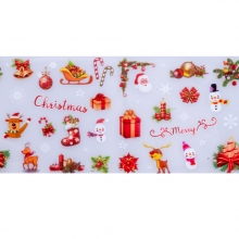 Folie de transfer set 10 Santa's Collection 15