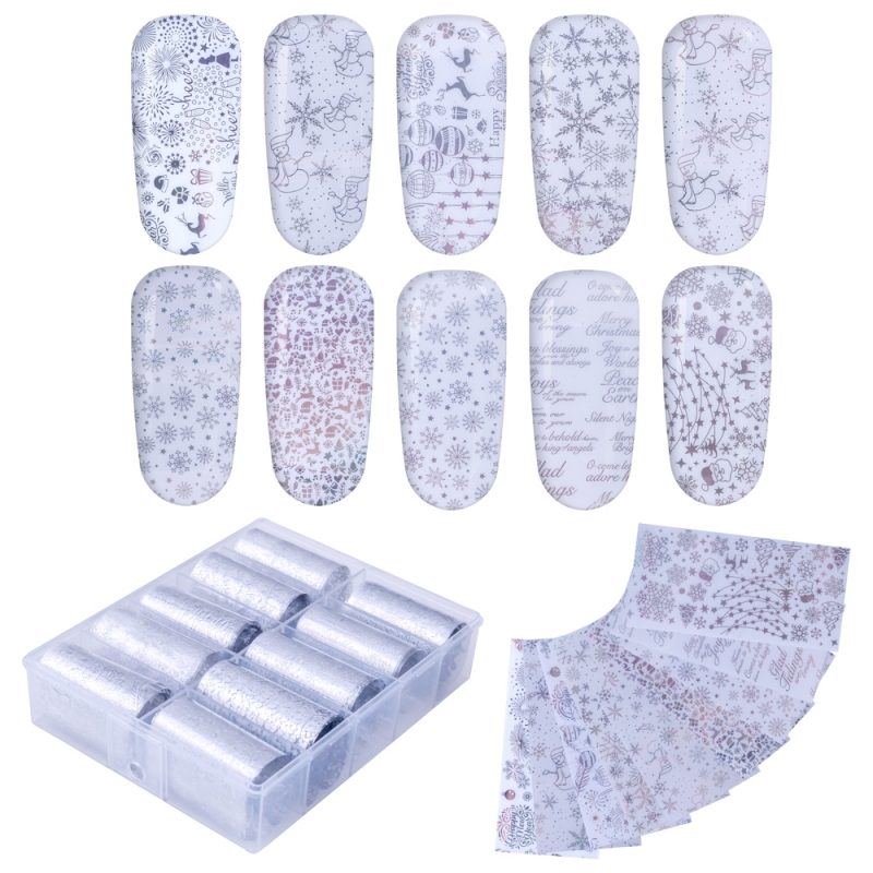 Folie de transfer set 10 Holographic Collection 14