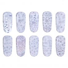 Folie de transfer set 10 Holographic Collection 14