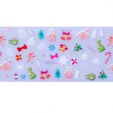 Folie de transfer set 10 Holiday Collection 13