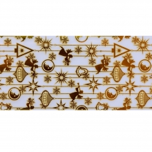 Folie de transfer set 10 Gold Christmas Collection 12