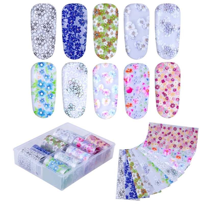 Folie de transfer set 10 Daisy Collection 11