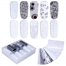 Folie de transfer set 10 Lace Collection 08
