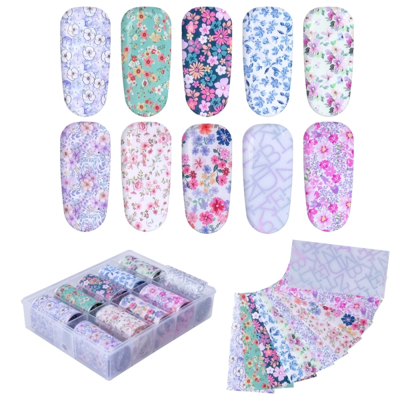 Folie de transfer set 10 Garden Collection 06