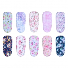 Folie de transfer set 10 Rose Collection 05