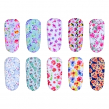 Folie de transfer set 10 Blossom Collection 04