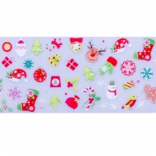 Folie de transfer set 10 Christmas Collection 02