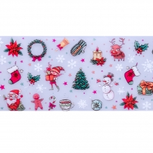 Folie de transfer set 10 Christmas Collection 02